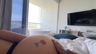 Stepbrother and Stepsister Forced to Share a Bed in a Hotel - Everything Got Out of Control