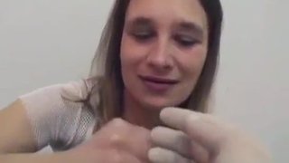 Toothless blowjob