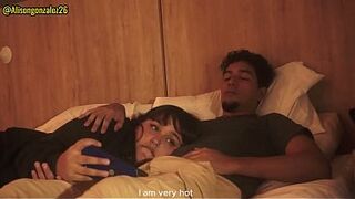 My stepbrother sleeps with me and accidentally puts his penis in my mouth and we almost get caught