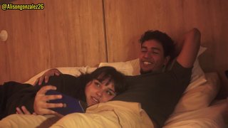 My stepbrother sleeps with me and accidentally puts his penis in my mouth and we almost get caught