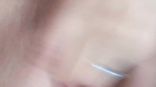 tight little pussy testing with dildo