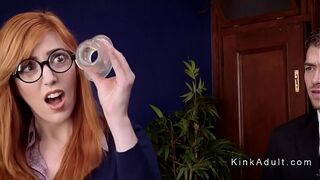 Master anal bangs slave and media lady