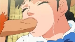 Hentai sister gets both her holes fucked