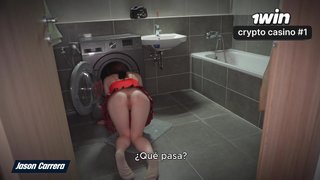 What the Hell are You Doing Step Bro?! I'm Stuck in the Washing Machine - Lil...