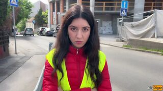 Caught Bus Conductor Cheating Passengers and Fucked Him Cum in Pussy