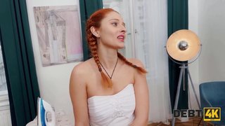 DEBT4k. A Bride Cheats on her Husband right before the Wedding to pay off her Debts