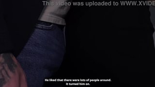 A stranger groped me on a public bus! He inserted a shaft into my virgin asshole! [AI-Modified]