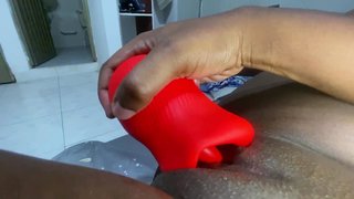 I use my new vibrator to give myself a good squirt.