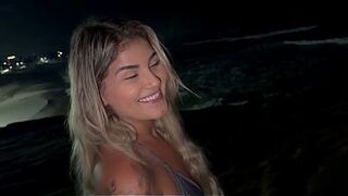 I met the married woman on Recreio beach, took her home, filled her with milk, and recorded it for her husband to see.