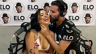 I give the Brazilian girl a really nice spanking.