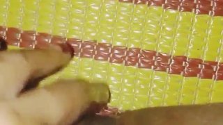 Buried fingers make tight pussy cum