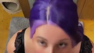 Real Couple Amateur Dirty Blowjob With a Big Dick!