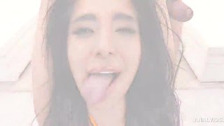 My greedy holes were filled during a triple pussy challenge where I mixed anal play with nonstop hardcore thrusts until I could barely stand and still asked for one more round for the camera