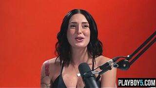Charlotte Sins sexuality interview and masturbation to orgasm