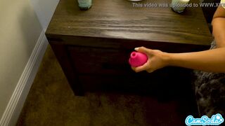 CamSoda - Asian Milf wakes up husband with sneaky squirt surprise