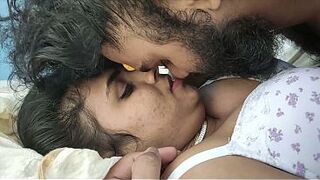 Passionate Kissing & Romance on First Night with Wife