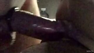 Wife keeps asking for another cock while hubby fucks her fat pussy
