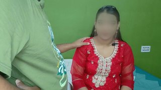 Indian desi step daughter-step father-in-law romance, village step father fucked his step daughter hard while she was alone at home, Hindi audio