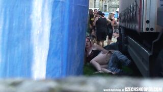 Czech Snooper - Public Sex During Concert
