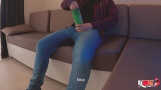 I put my dick in a box of chips and served my stepmom! HER reaction was amazing!