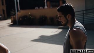 Stepmom Sheena Ryder Surrenders To Stepson's DP Threesome Request