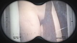 Naked neighbor on the balcony - Hidden Cam