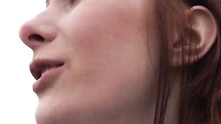 Russian redhead banged pov