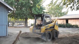 Sexy Indian Girl Driving Bobcat - Maya