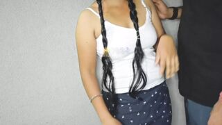 Sali ne aaj to mujhe khush hi kar diya.kya mast lag rahi thi shorts me.first time fucking my stepsister in short dress
