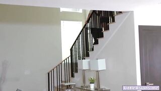 Asian mom and daughter fuck stepbrother in a threesome