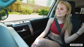 JAY'S POV - Horny Teen Natalie Knight Epic Dick Riding POV