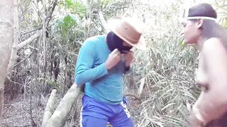 Tigress Vip disguises herself as India and attacks The Lumberjack but he goes straight into her ass