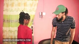 Busty ebony pays the mechanic with great sex