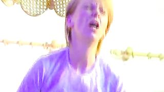 Kinky granny gets her asshole extremely reamed