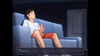 Summertime Saga: Stepbrother Filled His Stepsister's Mouth With Cum! - Ep105