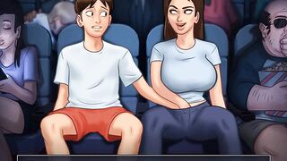 Summertime Saga: Stepbrother Fingers His Stepsister In The Cinema-Ep132