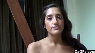 Dagfs - Sexy Latina Receives Her First Facial In A Casting