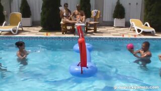 Hardcore Group Sex Pool Games