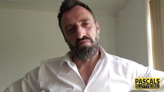 Real kinky milf gets ass fucked and swallows