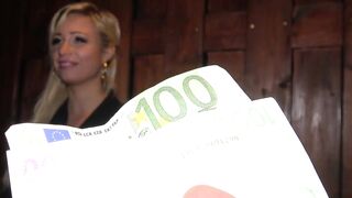 Public Agent Stunning German blonde babe paid to fuck