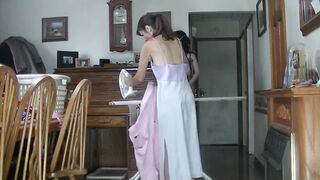 Is this lavender dress way to baggy on me