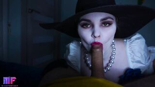 Lady Dimitrescu will fuck you. Cosplay. Resident Evil Village.