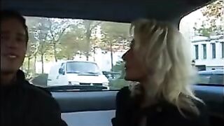 Gorgeous German mature fucked by young stud
