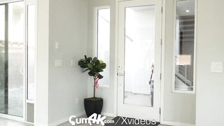 CUM4K Multiple Leaking Creampies On Thanksgiving Day For Alexia Anders