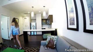 Fucking glasses - ashley red - fucking a hot teen