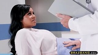 Doctor cures huge tits latina patient who could not orgasm