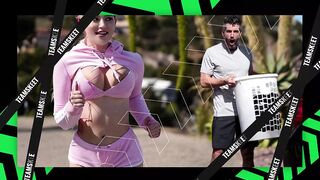 Shoplyfter - Hot Shoplifting Babe With Puffy Natural Boobs Gets Her Pussy Fucked In Front Of Stepmom