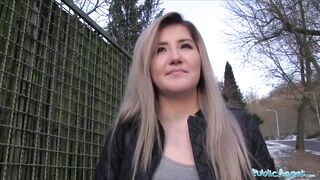Public Agent Cute Russian loves sex for cash