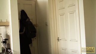 PASCALSSUBSLUTS - Busty Brooklyn Blue Receives Cum In Mouth