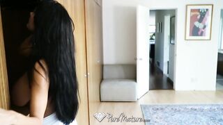 HD - PureMature Busty Ava Addams bounces her ass on mans cock